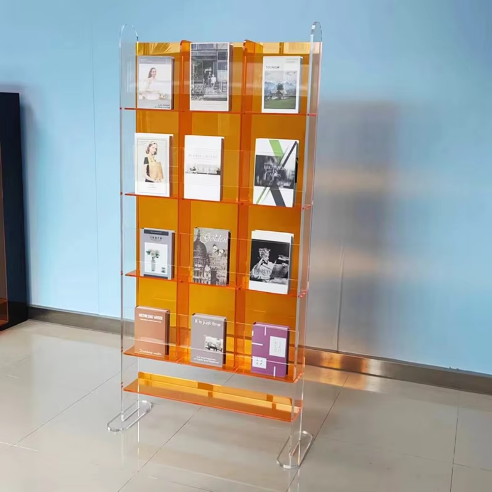 Sustainable Living Home - Modern Minimalist Transparent Acrylic 5-Tier Waterproof