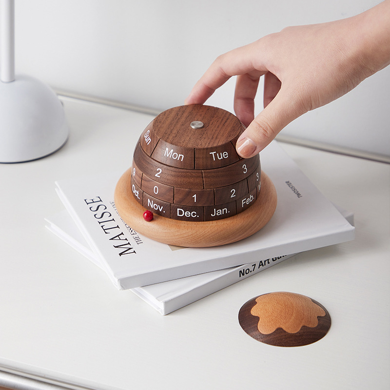 Sustainable Living Gifts - Creative Wooden Sustainable Alphanumeric Calendar Display