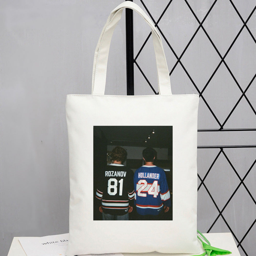 Heated Rivalry Canvas Tote Bag - Sustainable Living Events 评论和价格
