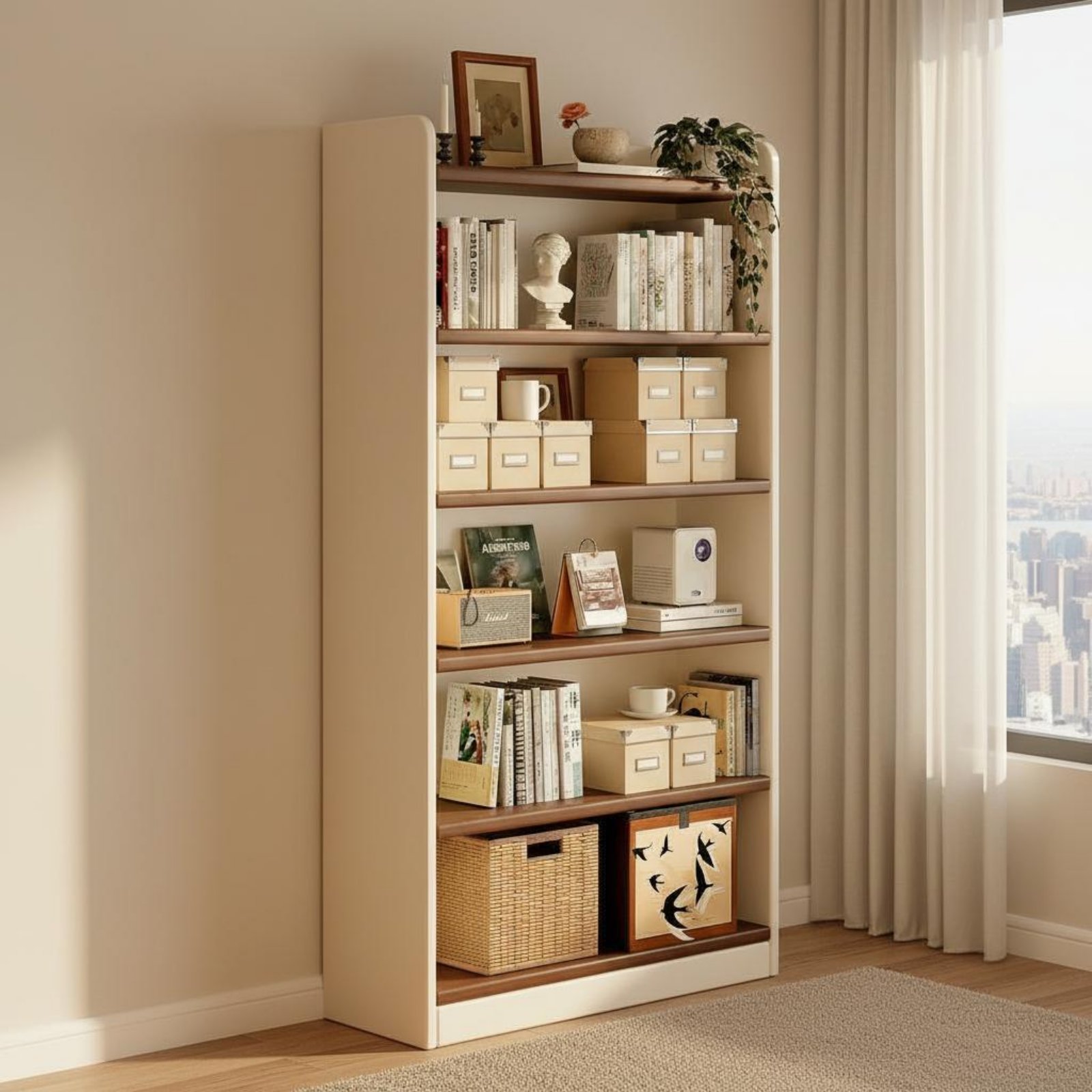Multi-Tier Book Organizer Larg - Sustainable Living Home 评论和价格